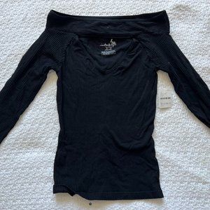 FREE PEOPLE Black Top - Size M